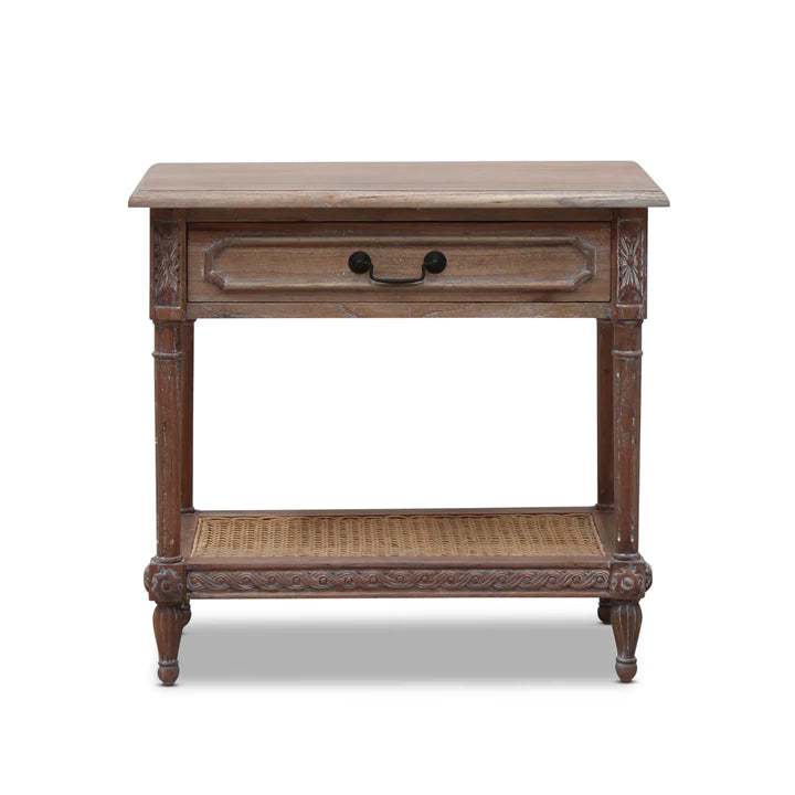 Vascalles One Drawer Bedside