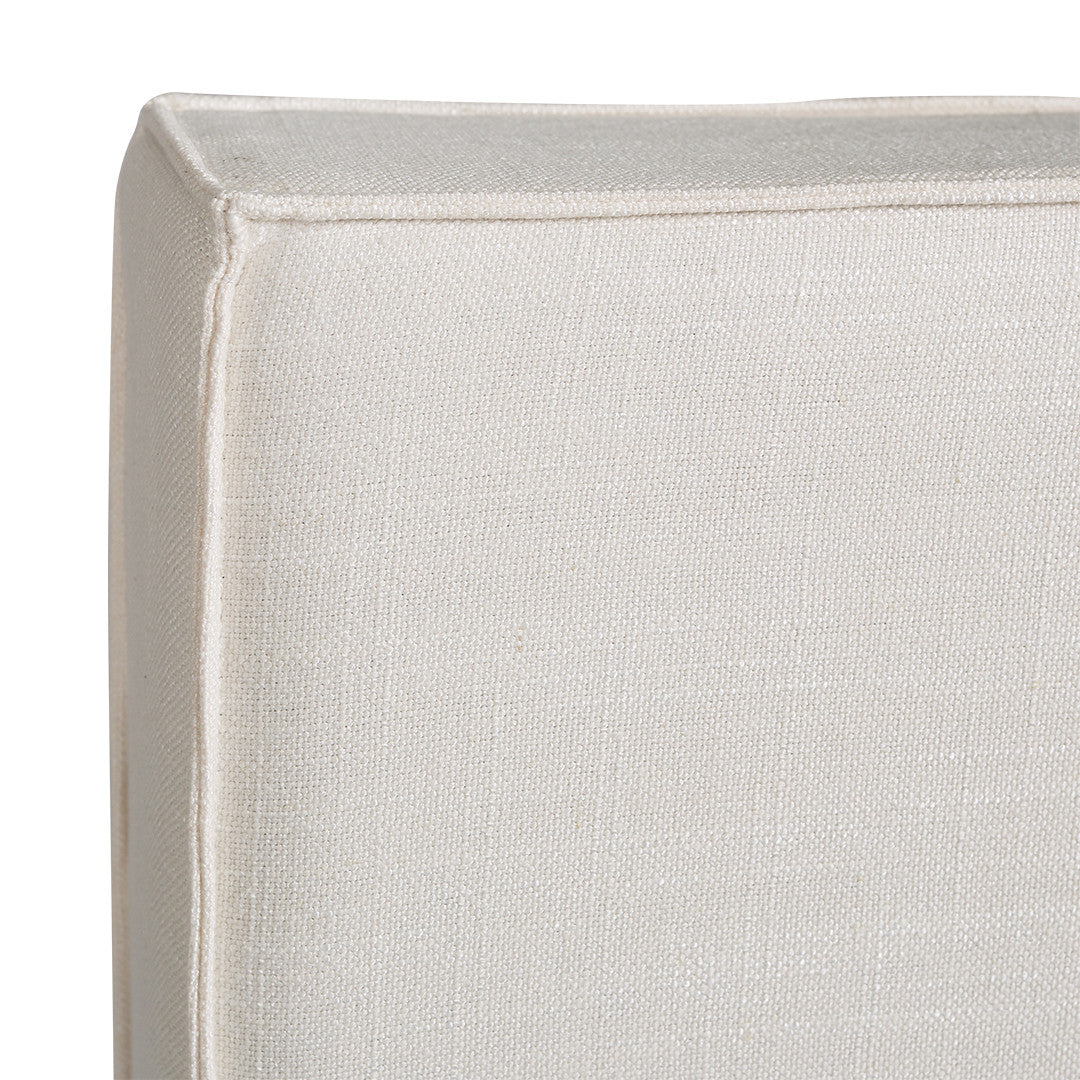 Vault Bedhead Queen in Ivory