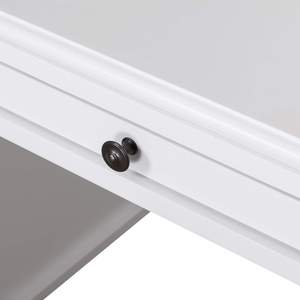 West Beach Desk White Double Leg