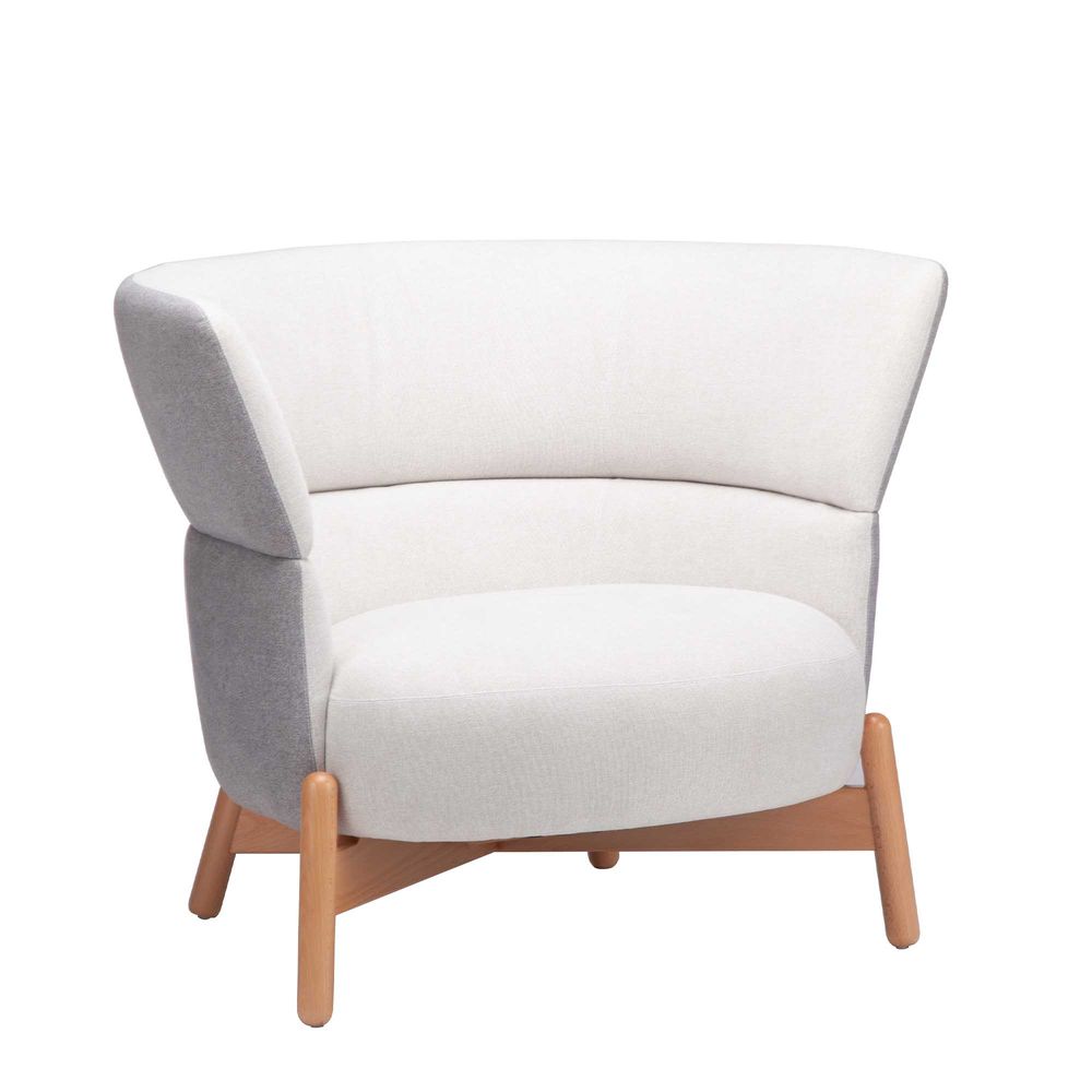 Wally High Wall Upholstered Occasional Chair