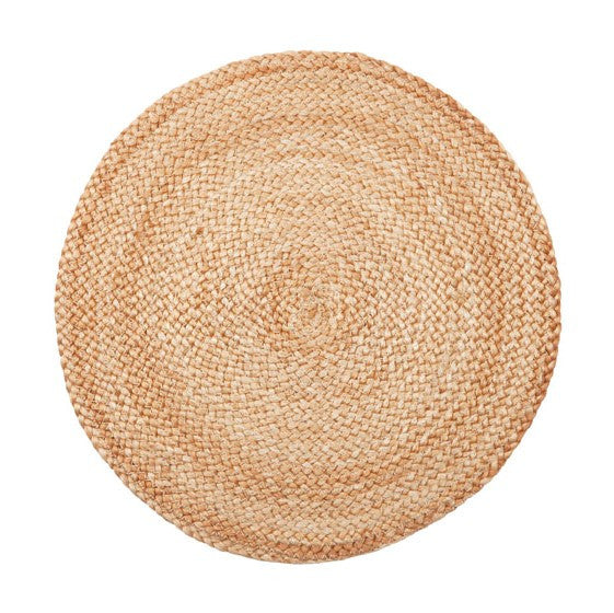 Willow Jute Braided Round Placemat (Set of 4)