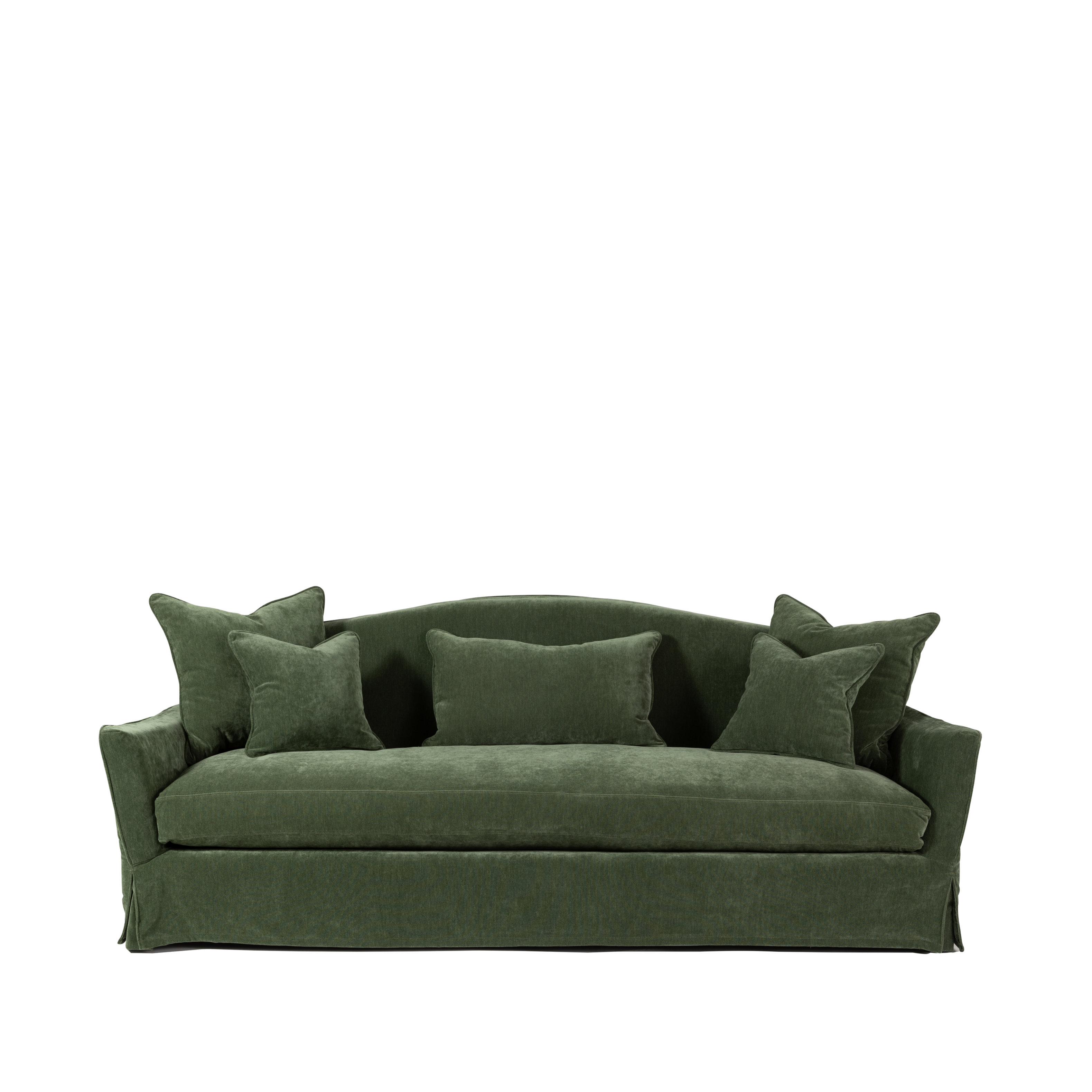 Chelsea Camelback Sofa in Forest