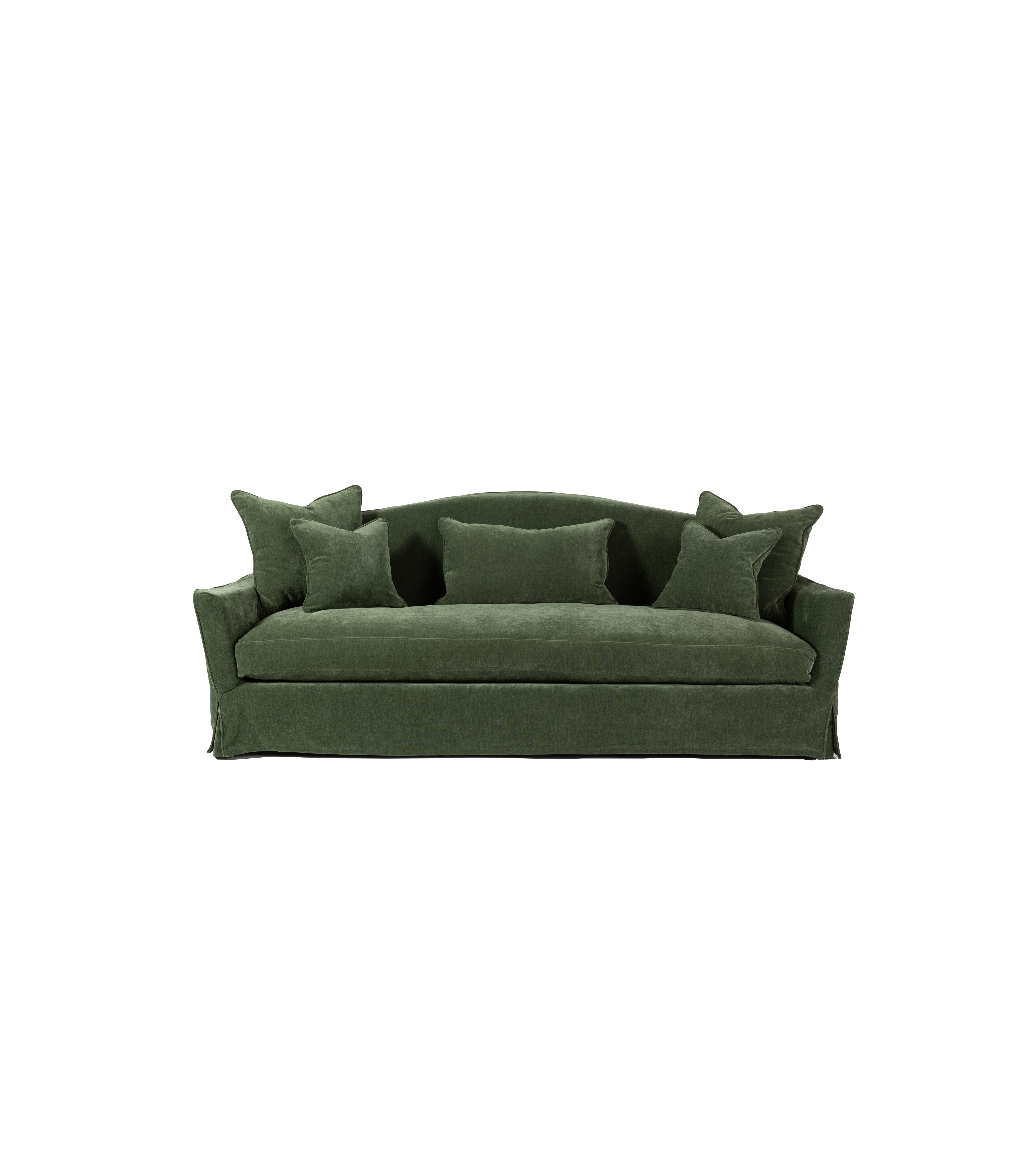 Chelsea Camelback Sofa in Forest