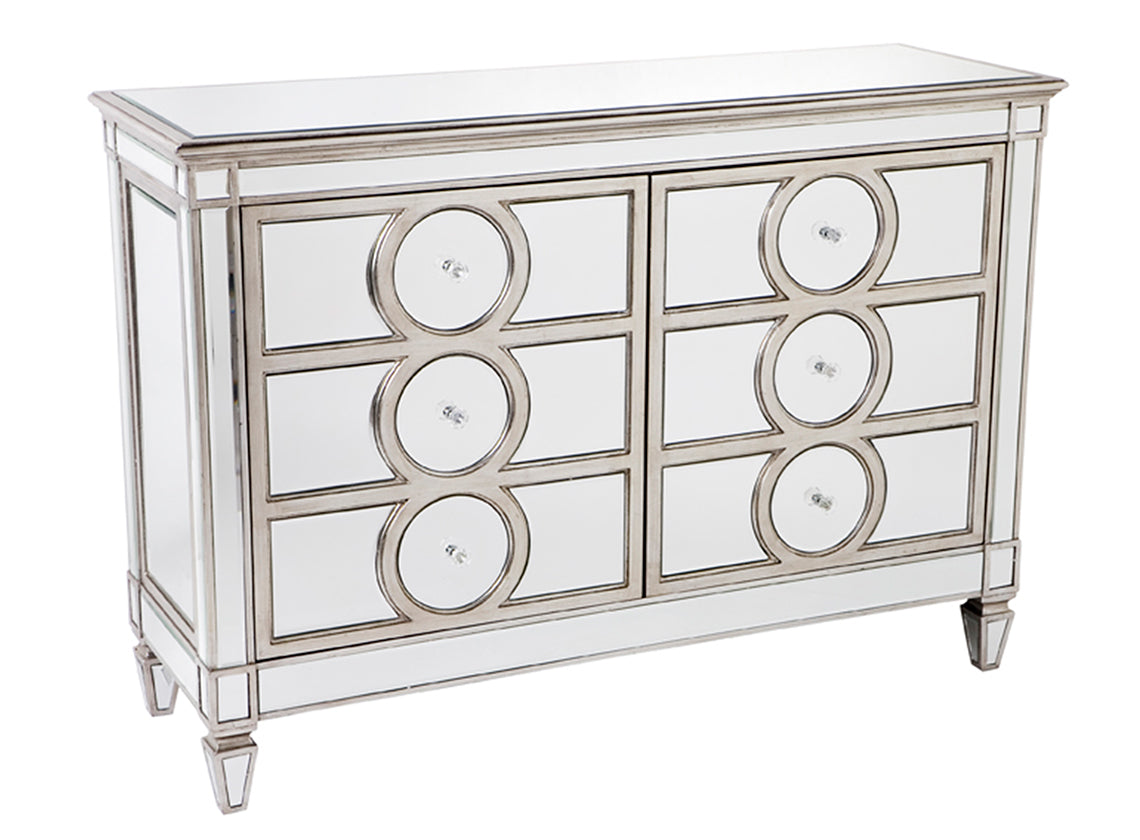 Jasper Buffet In Antique Silver