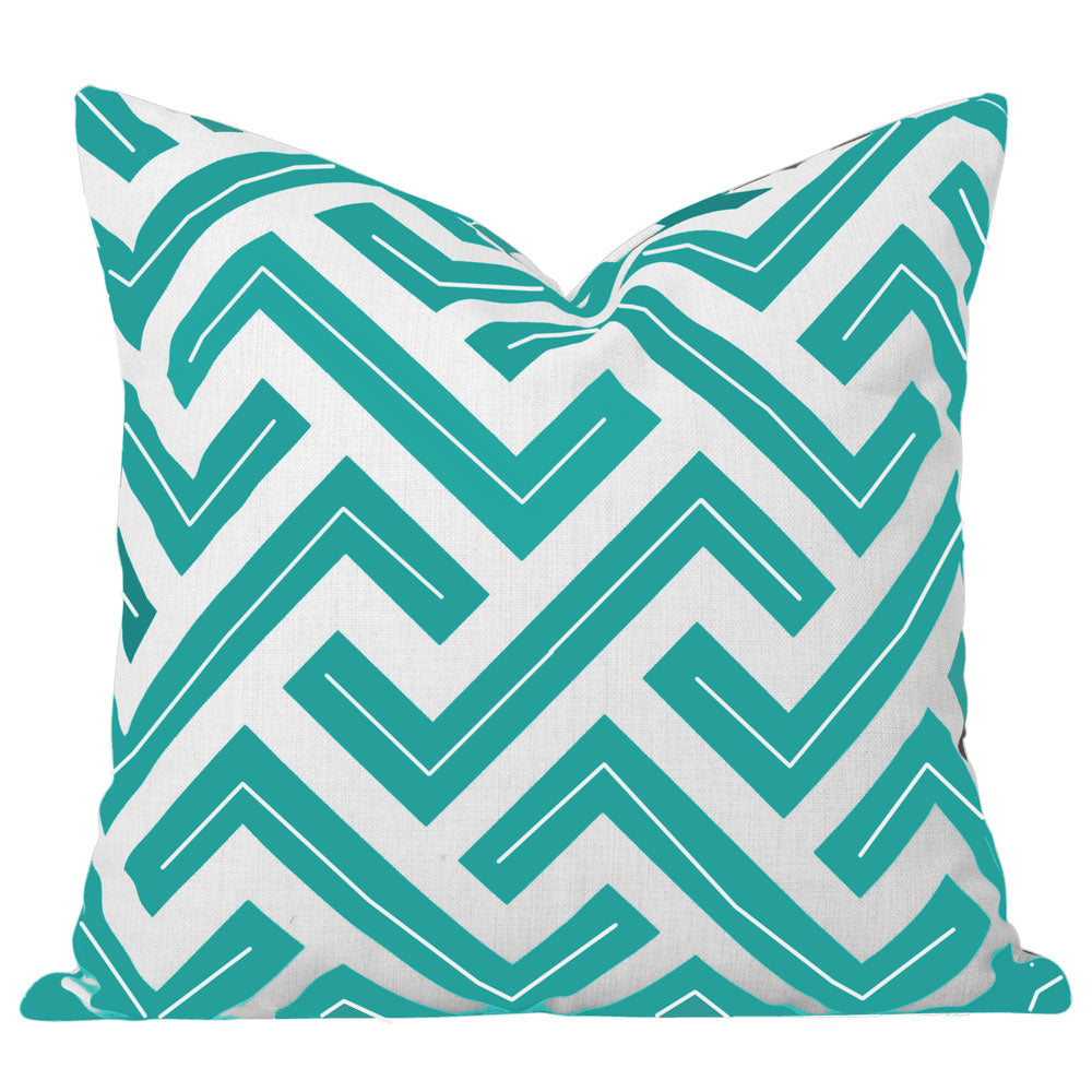 Zedd Two Cushion in Turquoise