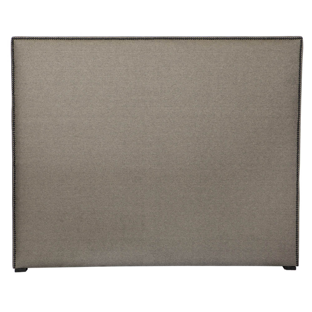 West End Headboard Queen in Taupe