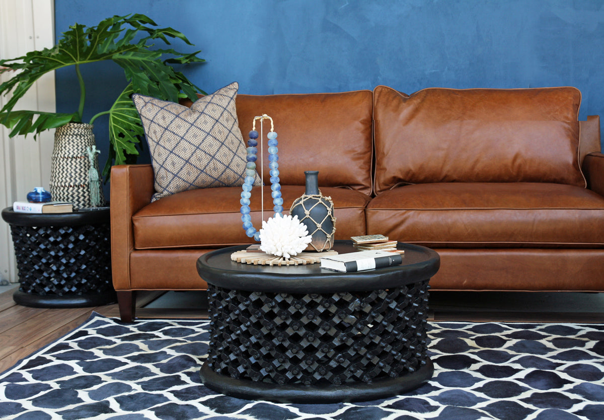 Bamileke Table in Black