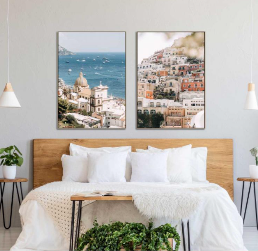 Amalfi Coast Canvas Prints