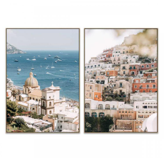 Amalfi Coast Canvas Prints