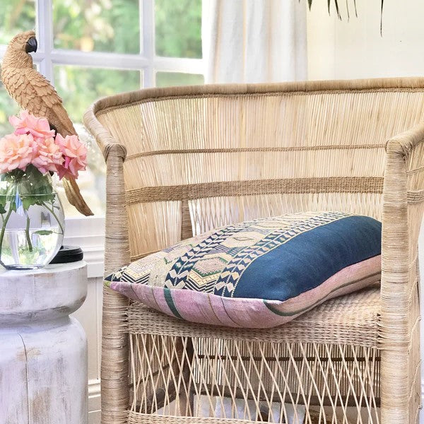 Parrot on Stand in White