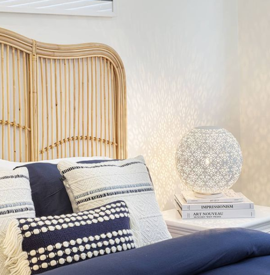 Taurus Perforated Round Table Lamp