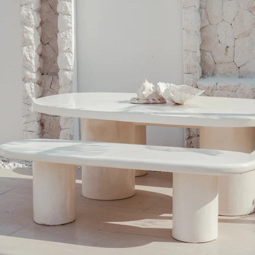 Grecian Concrete Bench
