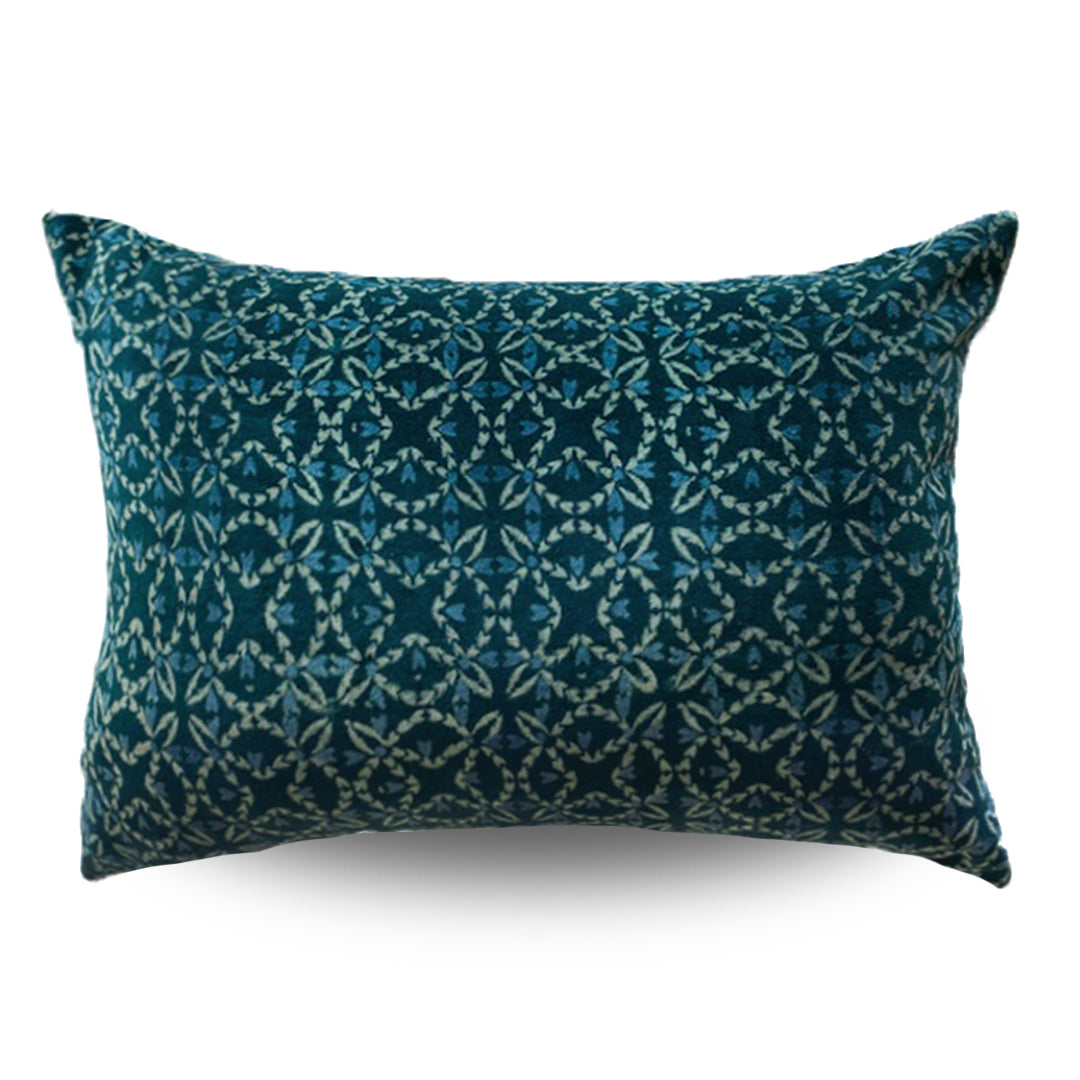 Famila Lumbar Velvet Cushion