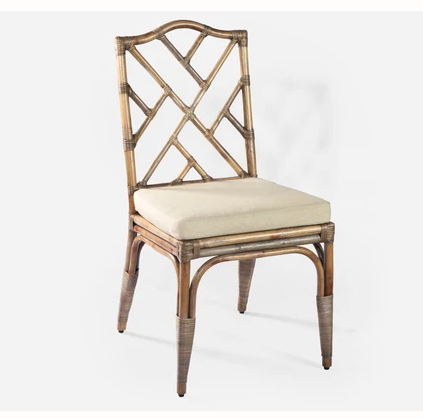 Ming Rattan Dining Chair
