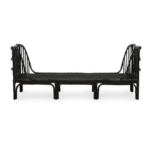 Whitehaven Rattan Daybed Black