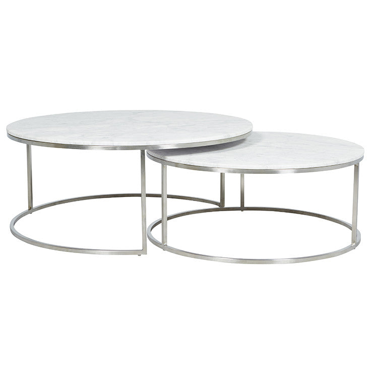 Elle Round Nest of  Coffee Tables