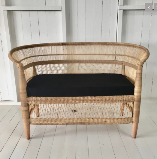 Malawi 2 Seater Cushion in Black - Overstock