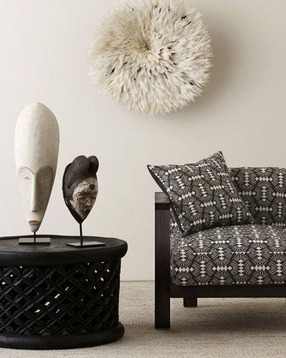 Bamileke Feather Juju Headdress