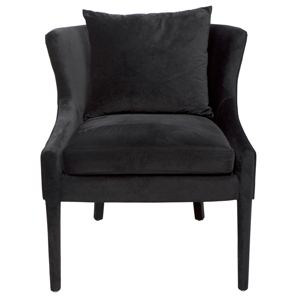 Tillie Arm Chair in Black