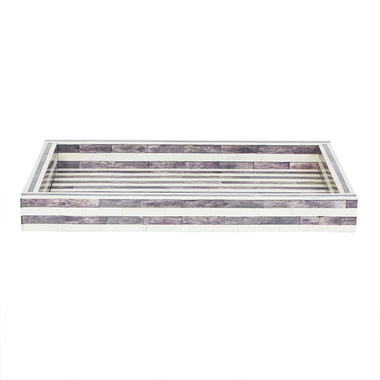 Pali Stripe Bone Tray - Small