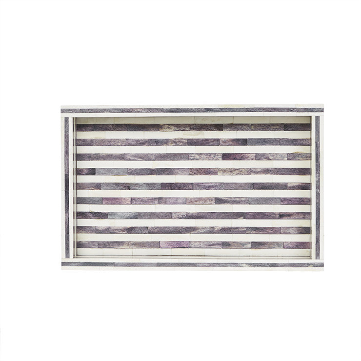 Pali Stripe Bone Tray - Large