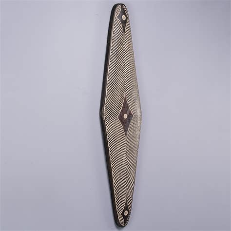 Long Shield with Engraving