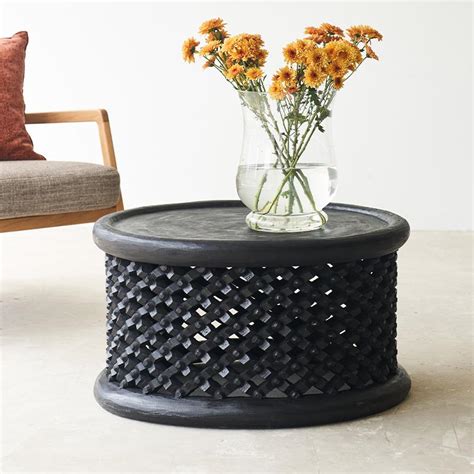 Bamileke Coffee Table in Black