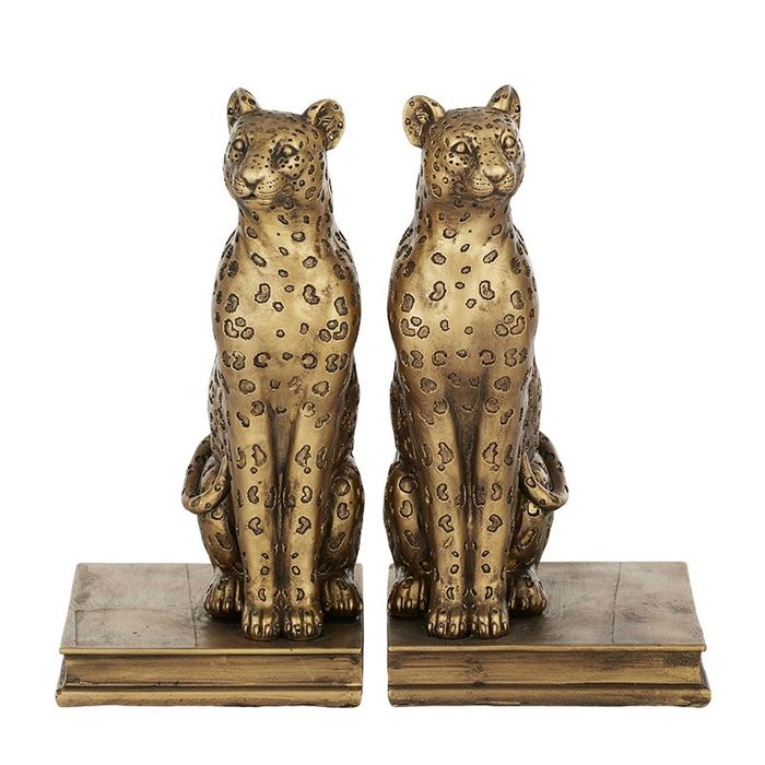 Leo Leopard Bookends