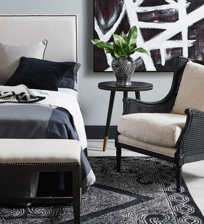 Havana Arm Chair in Black