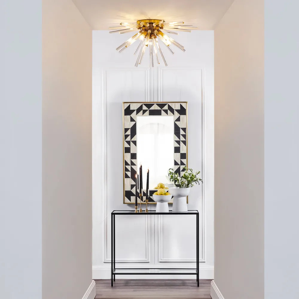 Huxley Bone Inlay Wall Mirror