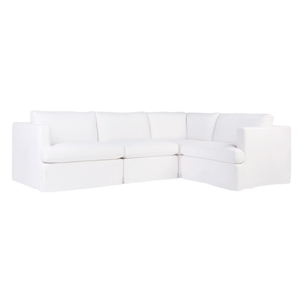 Birkshire Slip Cover Modular Right Hand Facing Sofa