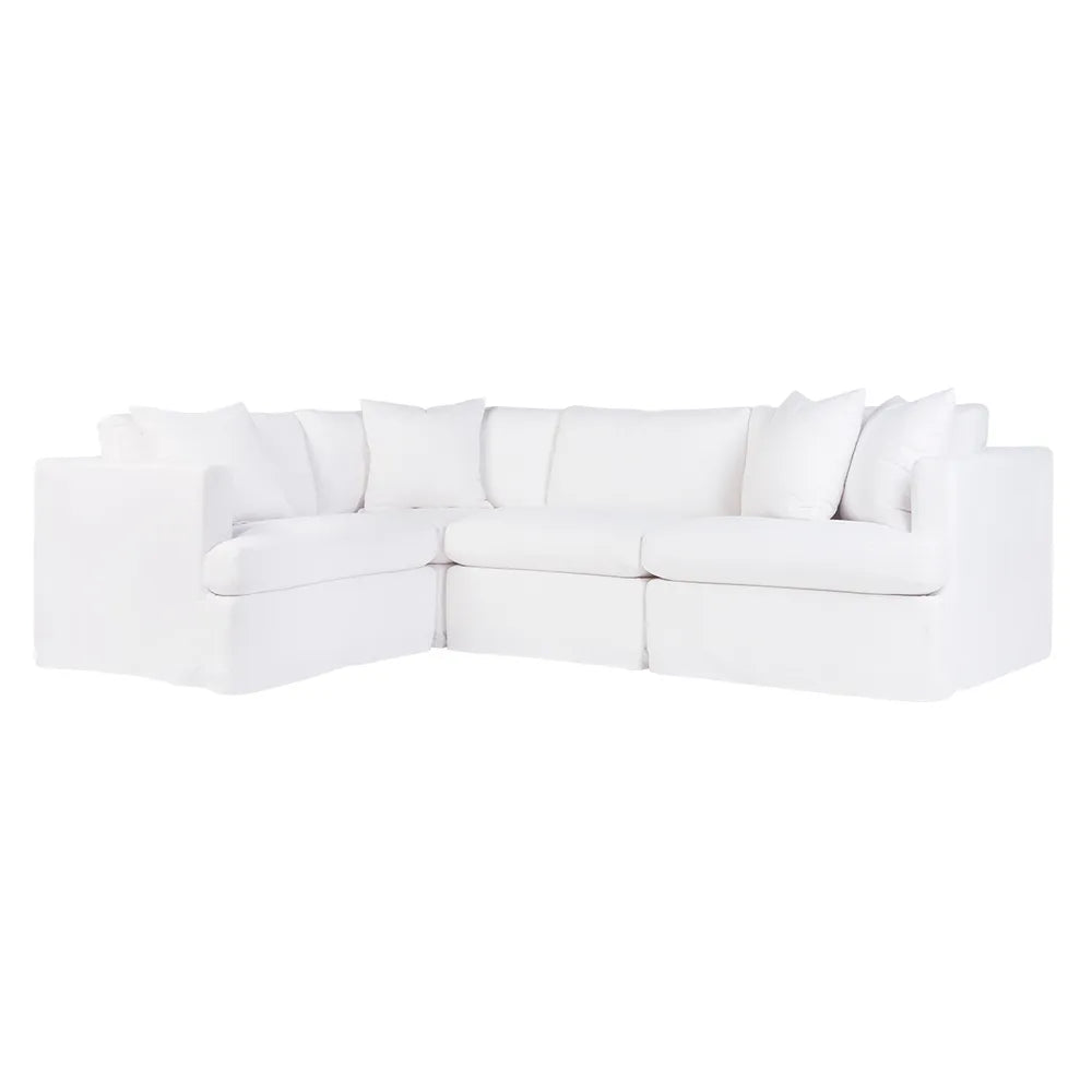 Birkshire Slip Cover Modular Left Hand Facing Sofa