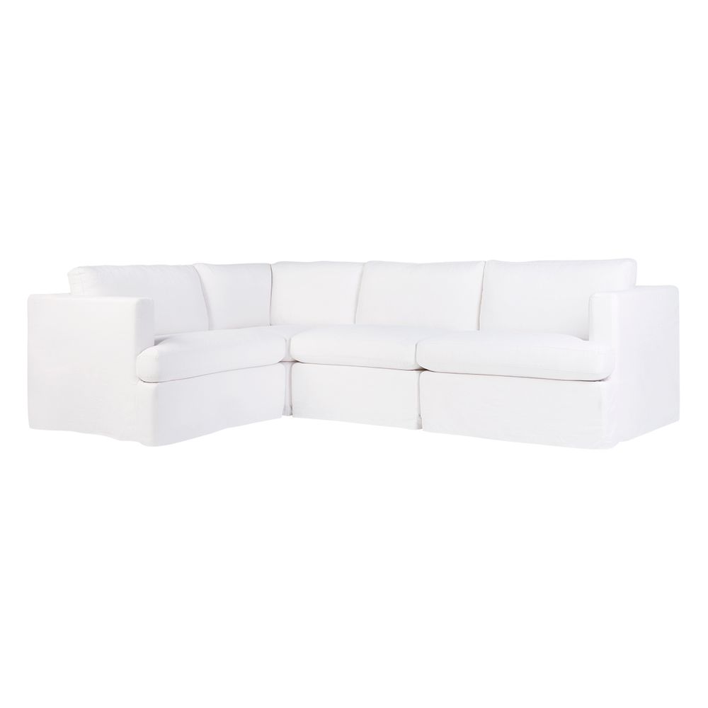 Birkshire Slip Cover Modular Left Hand Facing Sofa