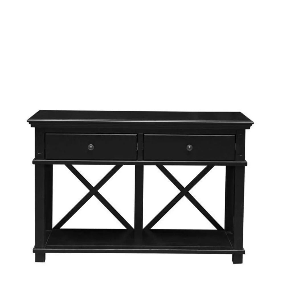 Rosebud Console in Black