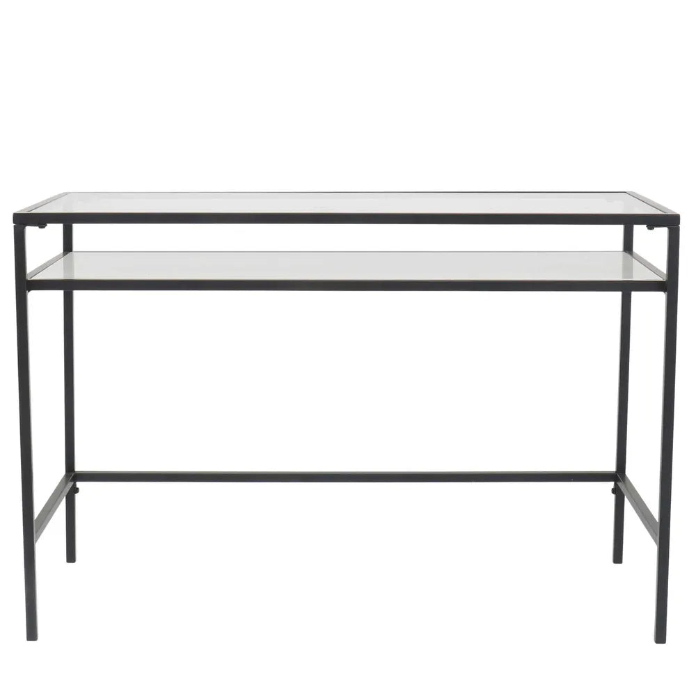 Denver Glass & Marble Desk/Console Table