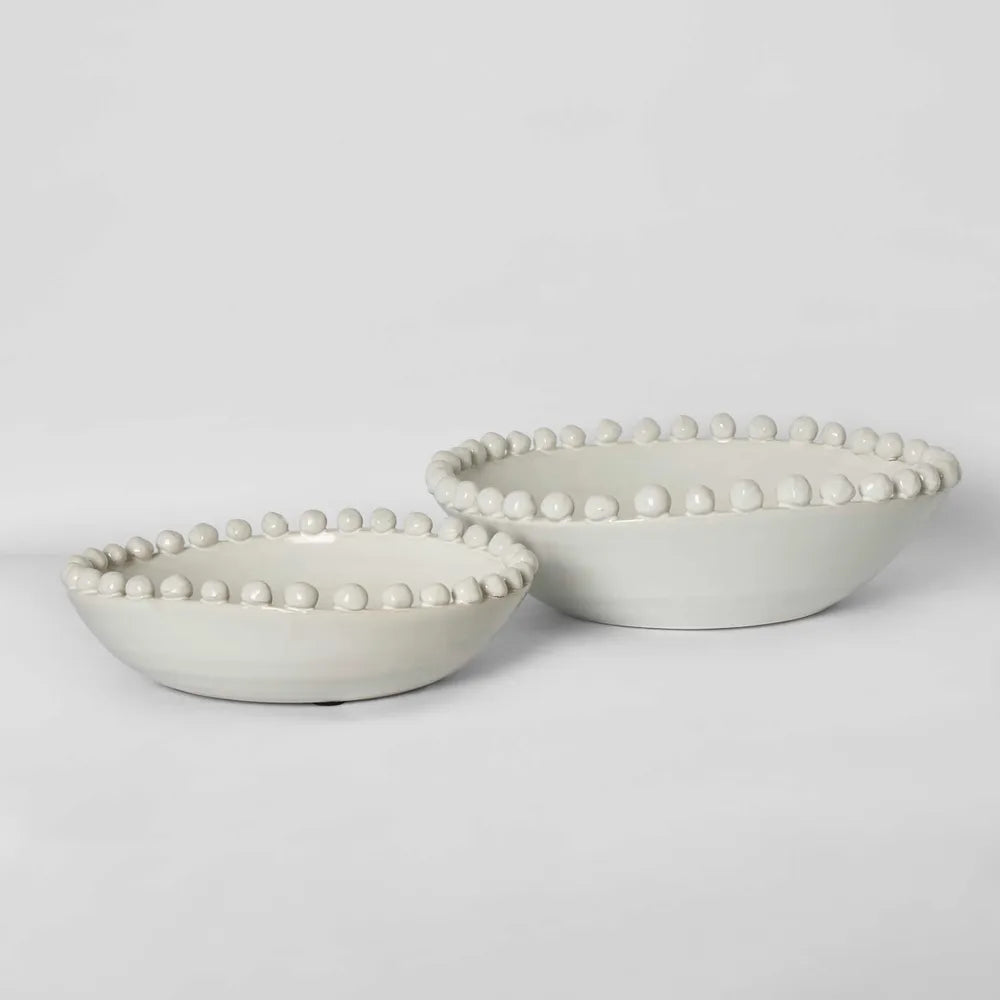 Figaro Bauble Bowl in White