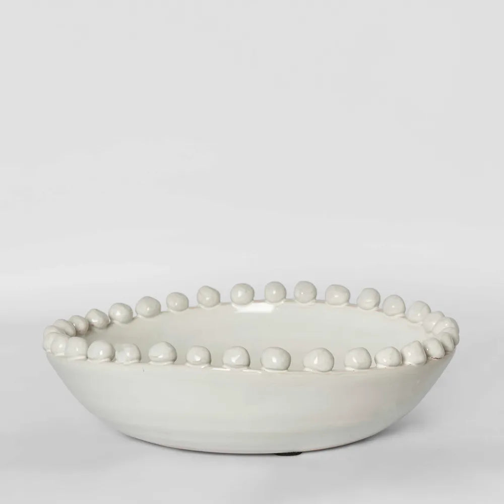 Figaro Bauble Bowl in White
