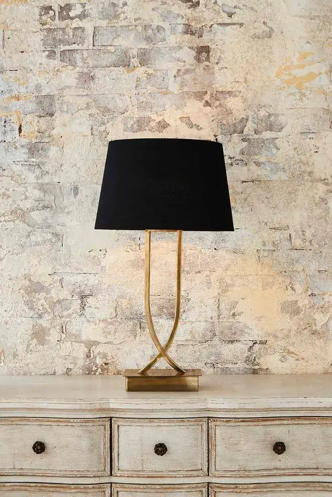 Southern Cross Table Lamp Base in Brass