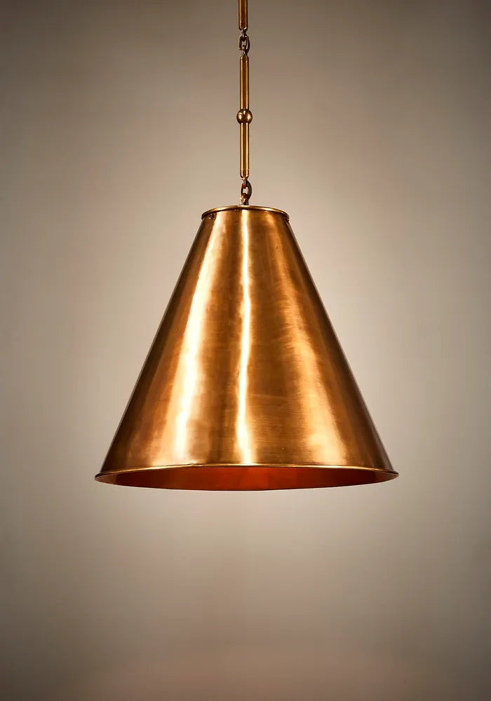 Monte Carlo Ceiling Pendant in Brass