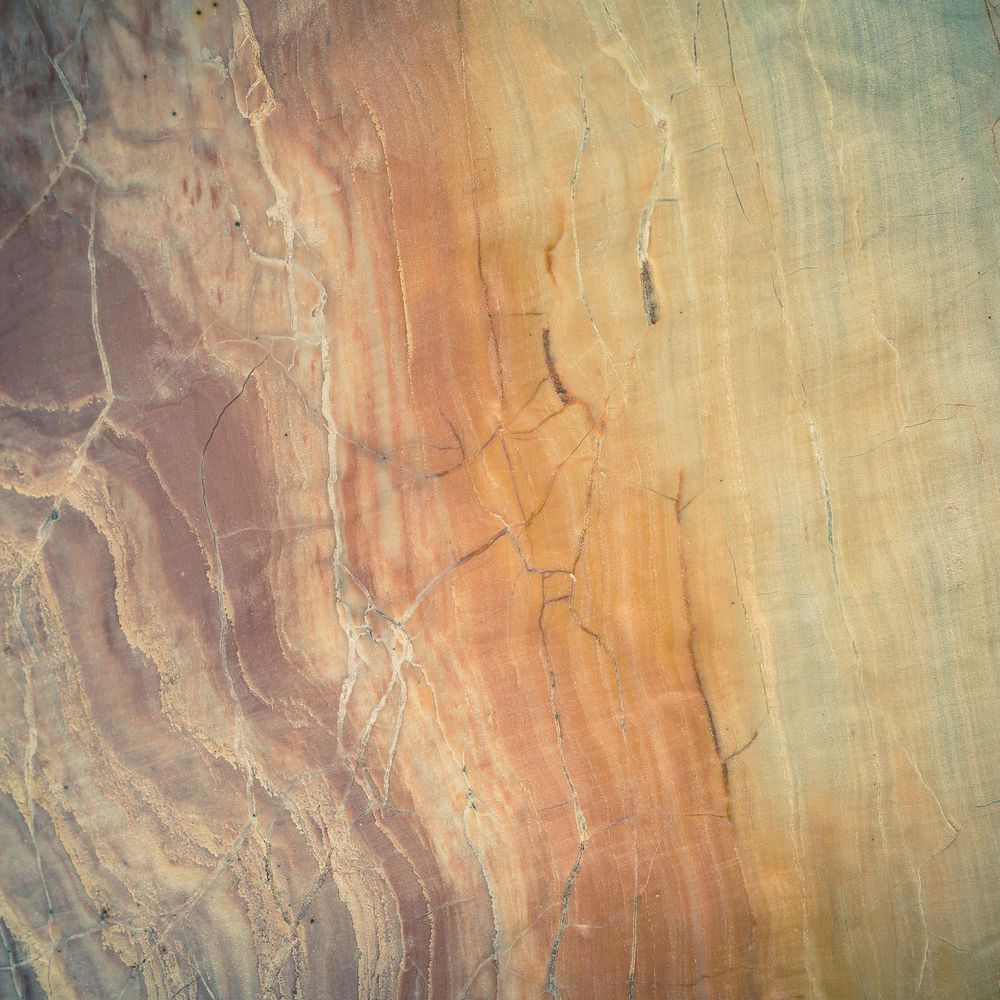 New Concept Moveable Wall Paper - Rainbow Sandstone