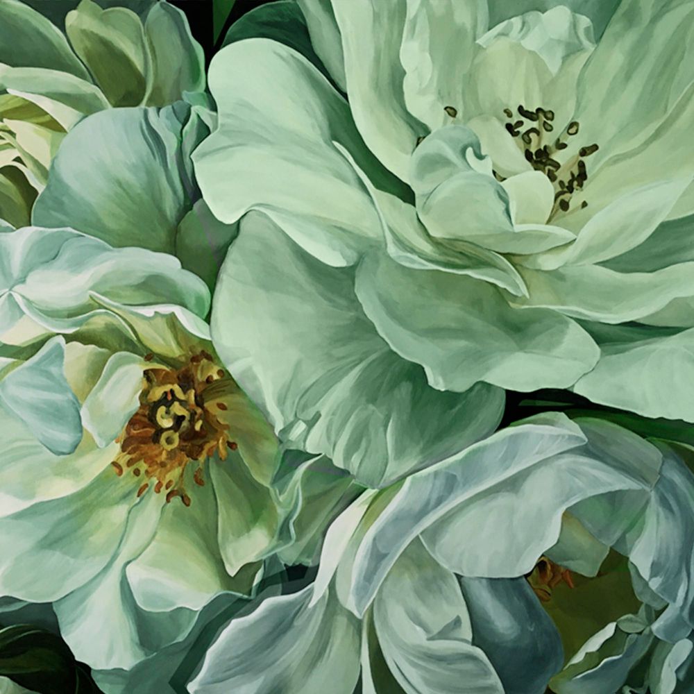 New Concept Moveable Wall Paper - Magnolia