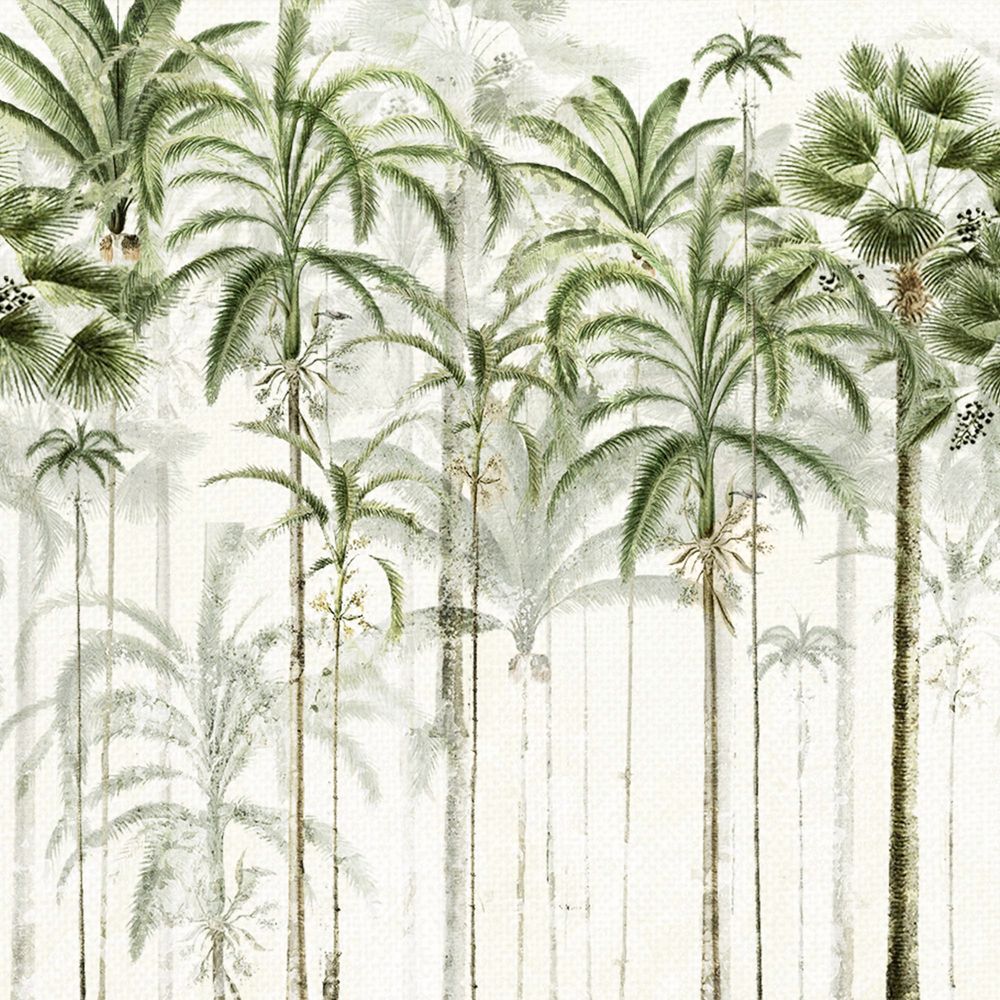 New Concept Moveable Wall Paper - Palms