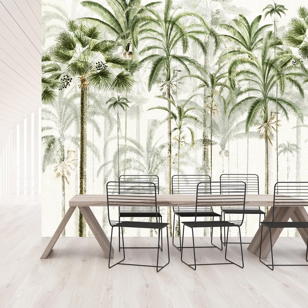 New Concept Moveable Wall Paper - Palms