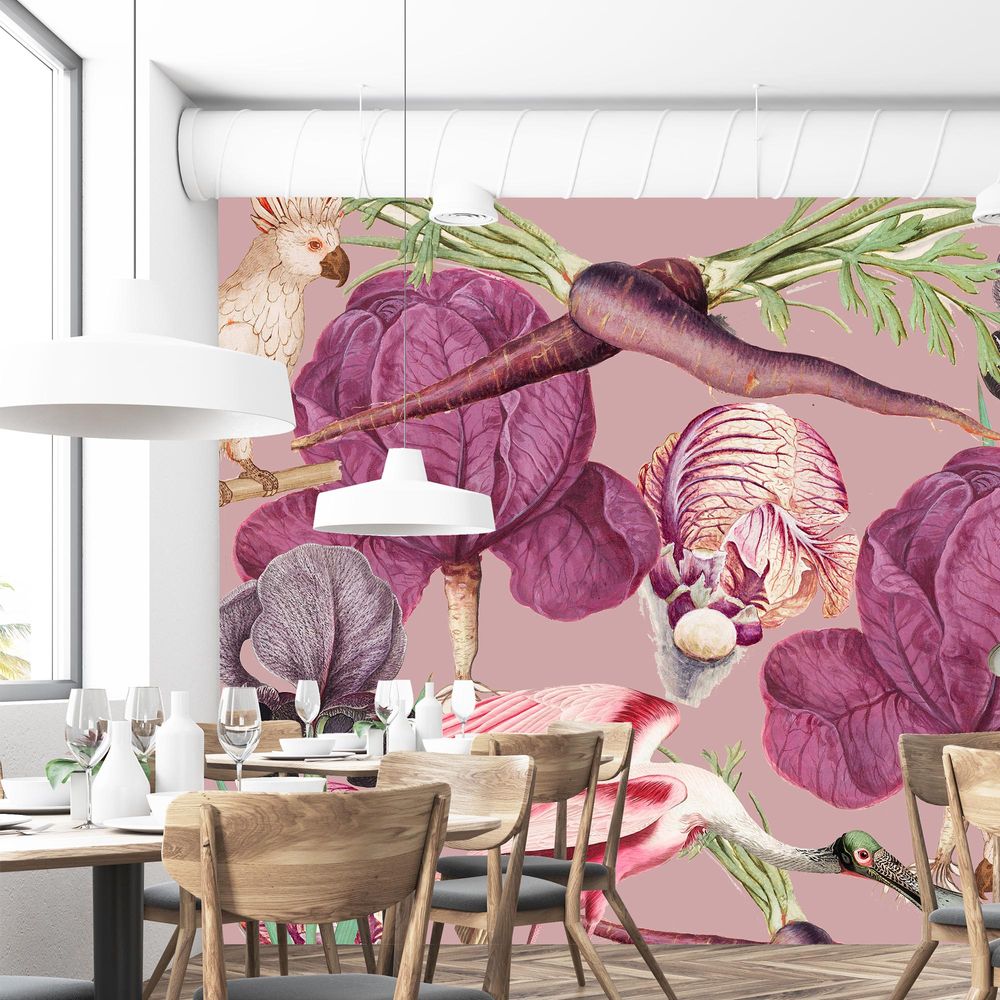 New Concept Moveable Wall Paper - Tigerlily