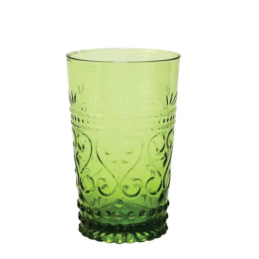Glass Tumbler Set of 8 in Ocean Marine