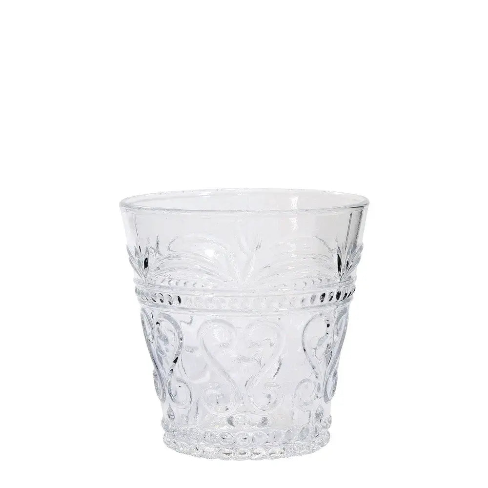 Glass Tumbler Set of 8 in Clear