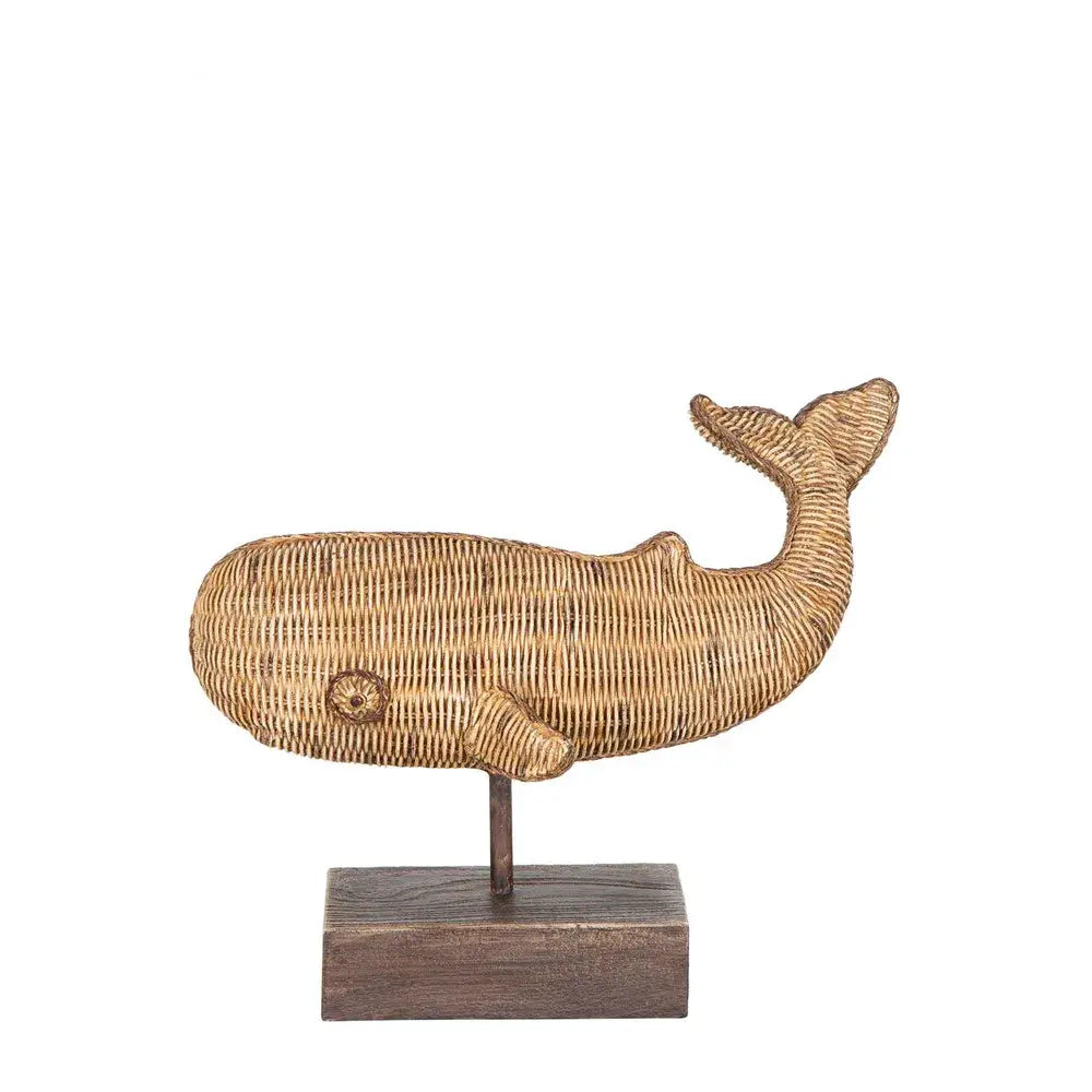 Large Atlantis Whale on Stand