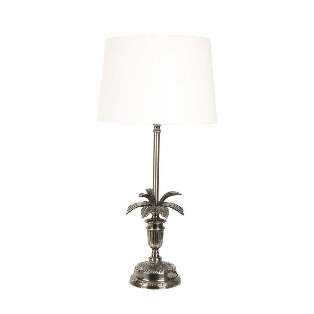 Dixon Table Lamp Base in Silver
