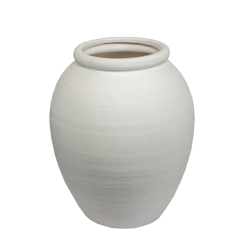 The Isla Pot in White