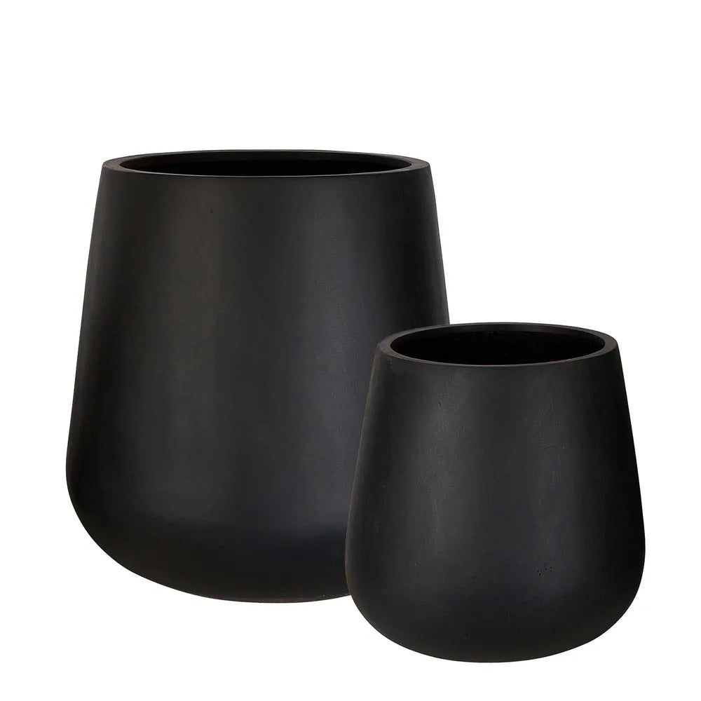 Tuscon Planter Stand Set (2) in Black